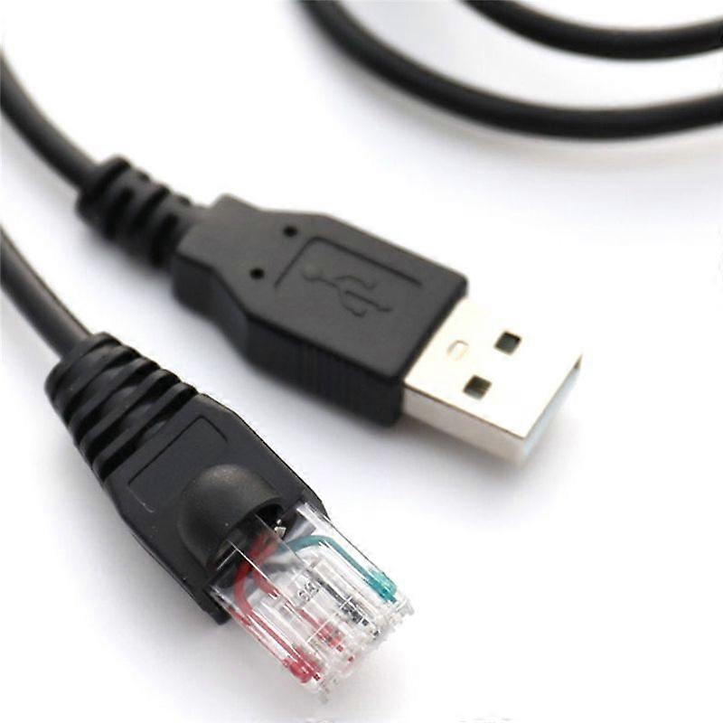 Usb-auf-rj50-konsolenkabel Mit Umspritzter Schutzhülle, 5 Meter, Robuster Stecker