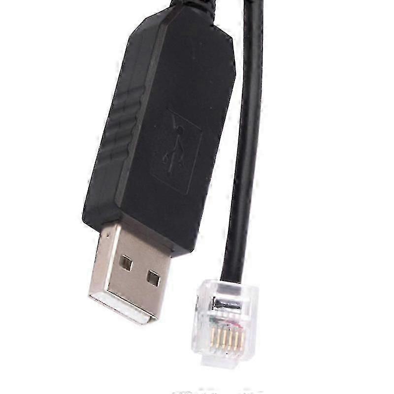 Usb-zu-rj12-adapterkabel Für Teleskopmontierung – Serielle Pc-verbindung, Computersteuerung, Zuverlässige Verbindung.