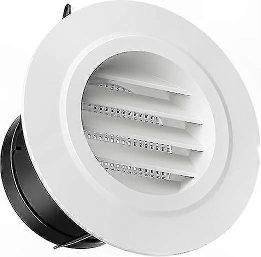 75-mm-lüftungsgitter Mit Integriertem Schutz – Robustes Abs, Ø75 Mm, Sicheres, Langlebiges Und Widerstandsfähiges Lüftungsgitter Für Lüftungskanäle