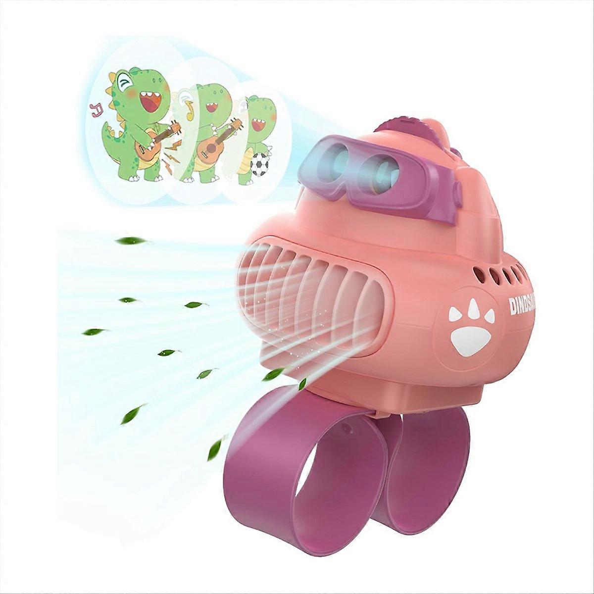Mini-tragventilator Mit Handschlaufe, Persönlicher Dynamischer Projektor, Pink