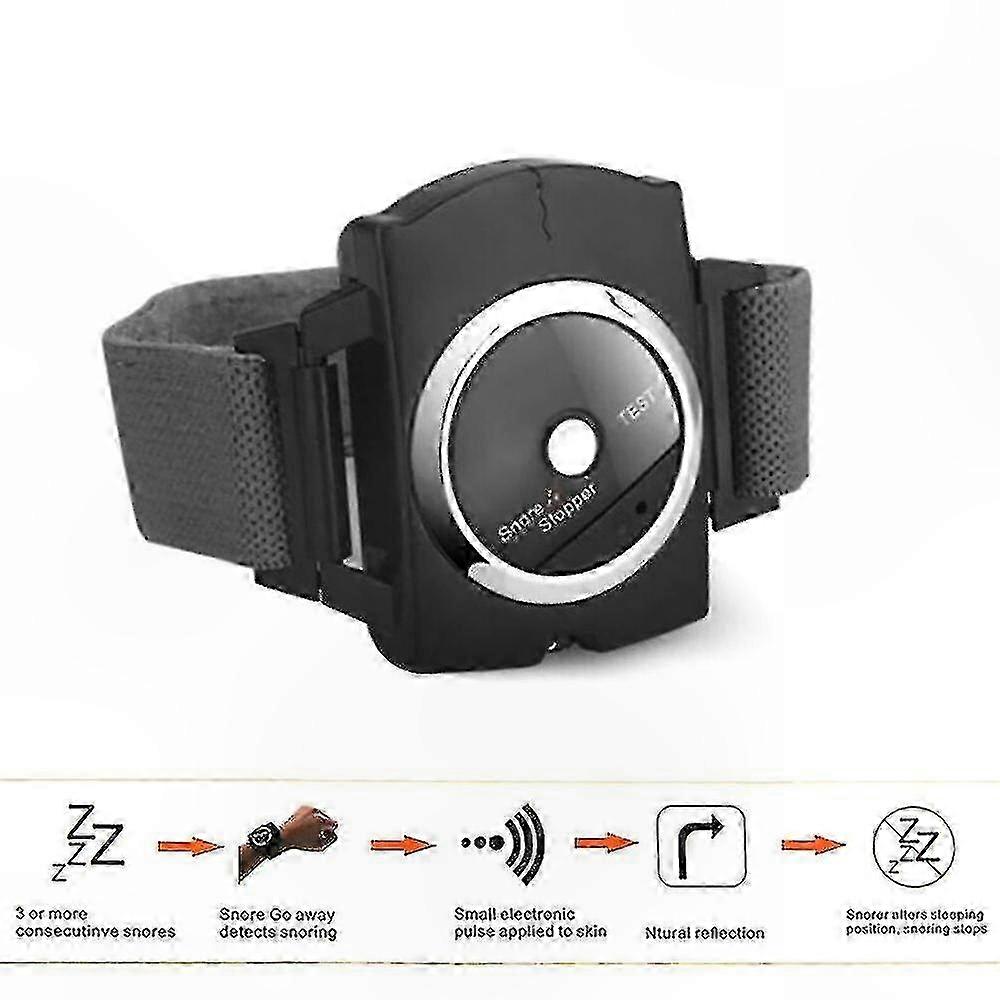 Anti-schnarch-armband Zum Schlafen, Gerät Zur Reduzierung Von Schnarchen Am Handgelenk, Schlafhilfe, Magnetische Verbindung, Komfortabel Und Leicht.