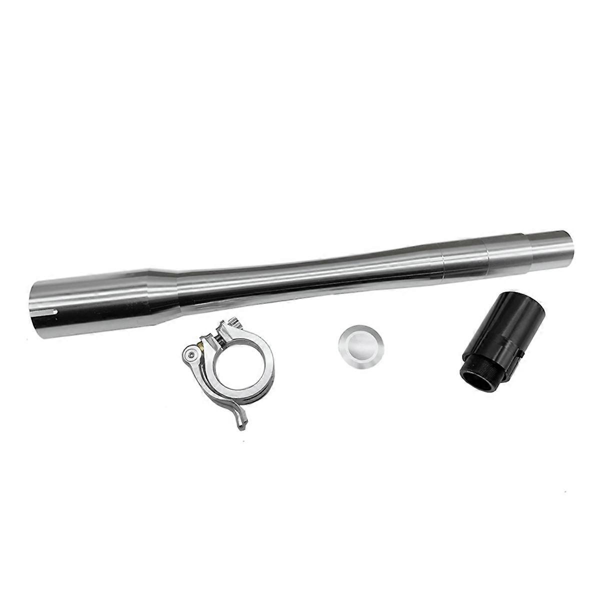 Starre Fahrradgabel Mit Geradem Gabelschaft 1-1/8", Kompatibel Mit 412 P8 Sp8, Robuster Stahllenker, Präzise Lenkung, Ersatzteil Für Fahrräder, Matt Schwarz, Standardgröße, Für Den Stadt- Und Sportein
