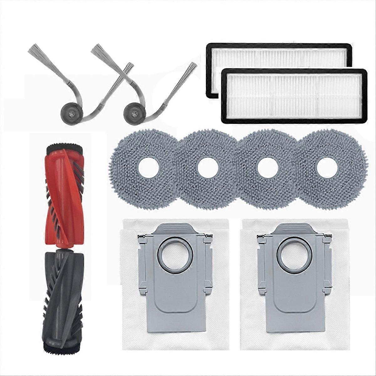 13 Ersatzteile Für Den Qrevo Curv Roboter, Komplettes Reinigungsset, 13 Ersatzteile, Bürsten Und Filter, Passend Für Das Modell Curv, Wartungsset