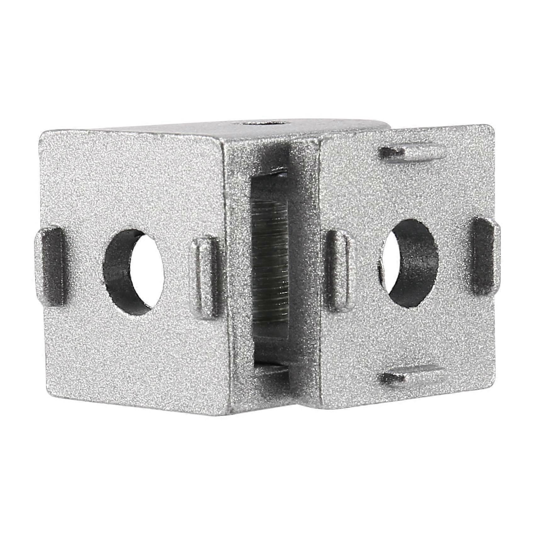 2-teiliger Flexibler Drehverbinder Aus Aluminiumlegierung Für Eu-extrusionsprofile, Robustes Drehgelenk, Modulares Befestigungszubehör.