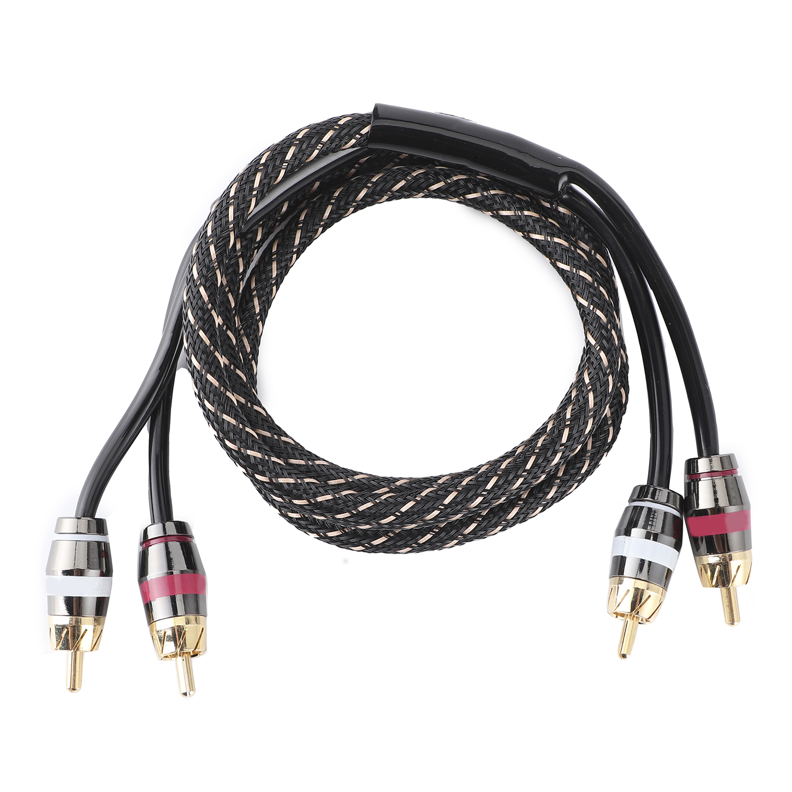 1 M/3,3 Ft Rca-audio-splitterkabel, Auto-audiokabel, Reines Kupferkabel Für Dvd, Cd Und Tv