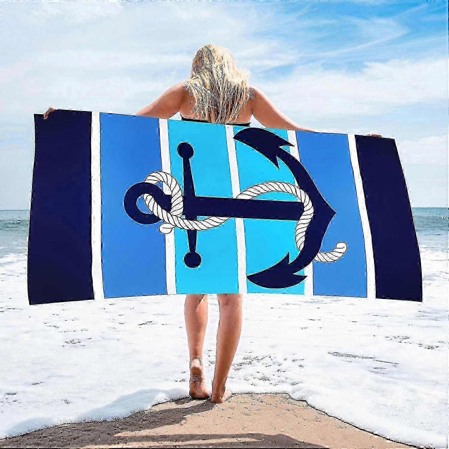 Mikrofaser-reisehandtuch Für Damen – Weiches, Schnelltrocknendes Und Saugfähiges Strandtuch Zum Schwimmen, Für Urlaub Und Outdoor-aktivitäten