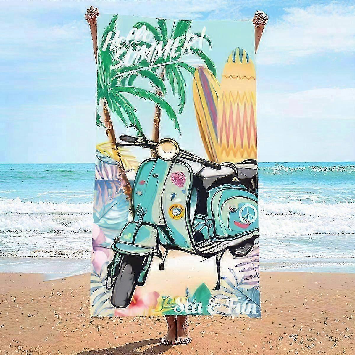 Mikrofaser-reisehandtuch Für Damen – Saugfähig, Schnelltrocknend Und Weich, Ideal Für Strand, Schwimmbad Und Outdoor-urlaub