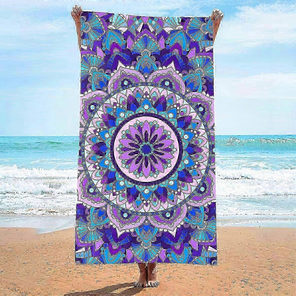 Mikrofaser-reisehandtuch Für Damen – Weiches Material, Schnelltrocknend Und Hoch Saugfähig, Ideal Für Strand, Pool, Urlaub Und Outdoor-aktivitäten.