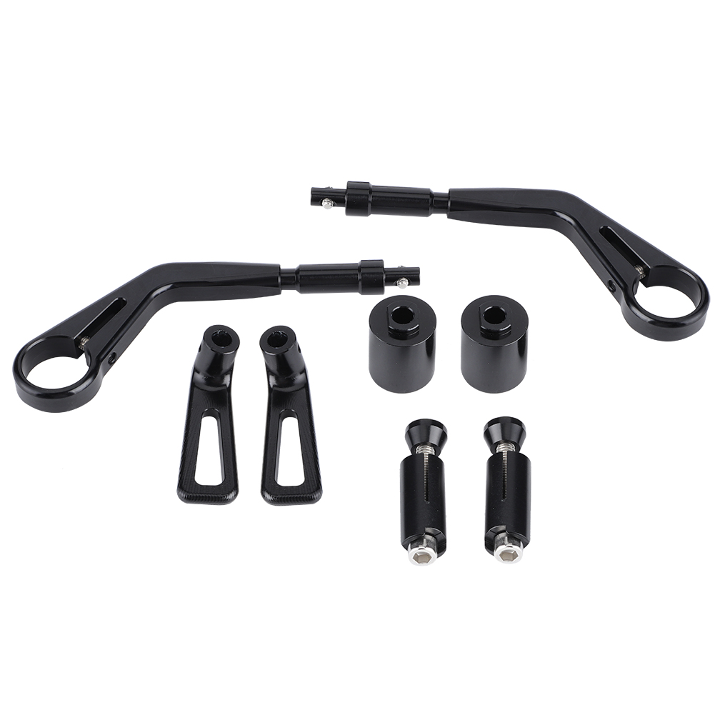1 Paar Verstellbare Motorrad-brems- Und Kupplungshebel, Lenkerschutz, 22 Mm, Universell