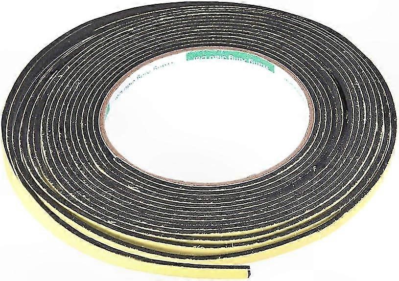 Selbstklebender Schaumstoffstreifen 10 M X 10 Mm X 2 Mm, Isolierendes Dichtungsband Für Türen Und Fenster, Flexible Klebedichtung, Effektive Abdichtung.