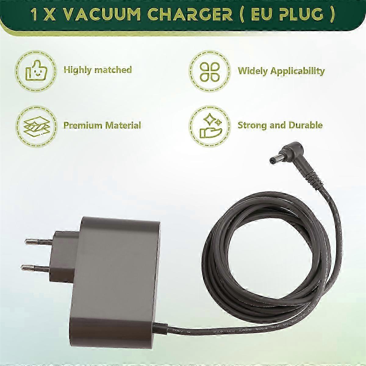 Ersatzladegerät 30,45 V 1,1 A Für Kabellose Staubsauger V10 V11 V12 V15 Sv12, Eu-netzadapter, Kompatibles Netzteil Für Dyson-modelle, Europäischer Stecker, Schnelles Und Zuverlässiges Laden.