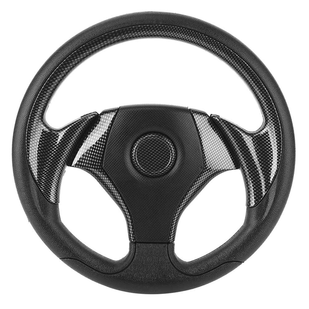 Universelles Autolenkrad 320 Mm/12,5 Zoll, 6-loch-befestigung, Carbonfaser-optik, Auto-tuning-zubehör