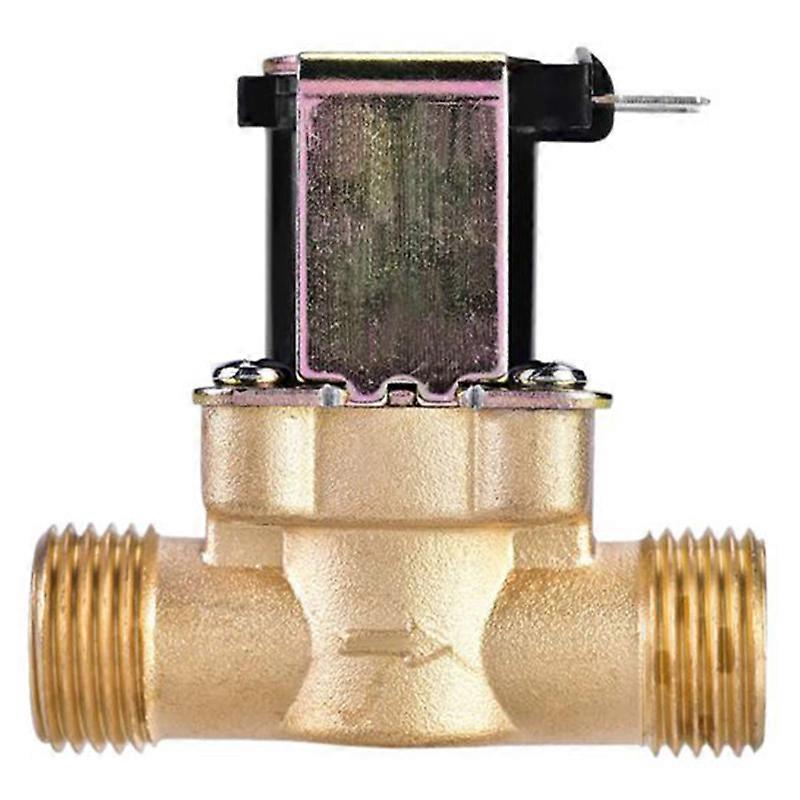 G3/4-zoll-wasserhahn, 220-v-wechselstrom-magnetventil Aus Messing Für Warmwasserbereiter, Magnetisch Betätigtes Regelventil