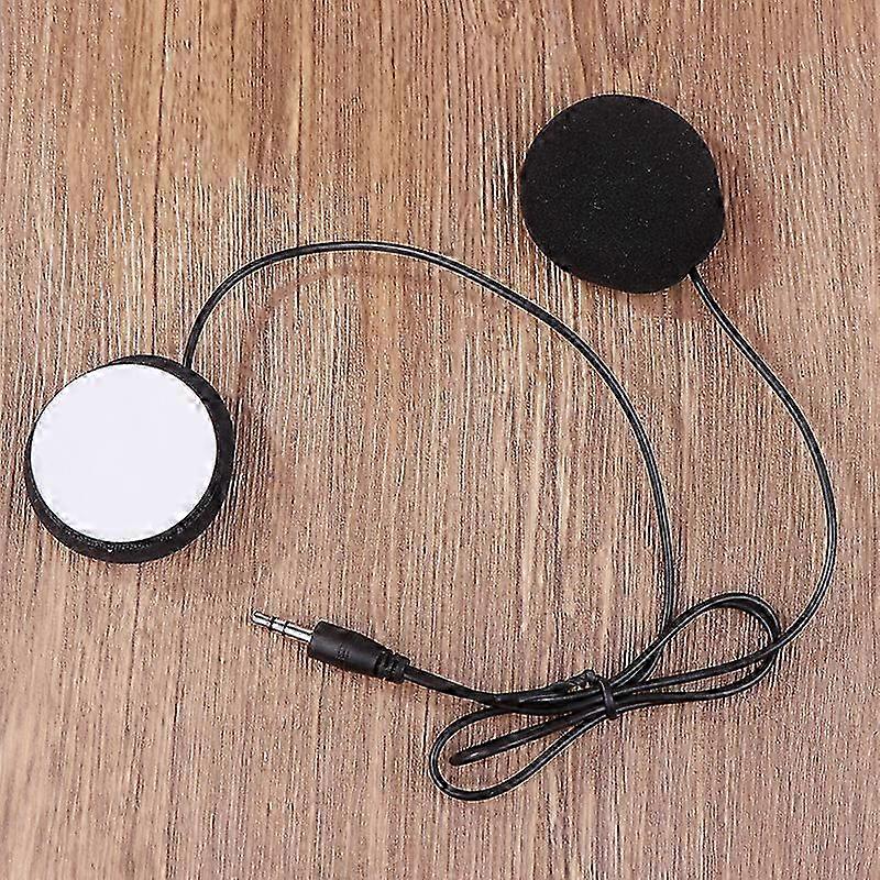 Motorrad-bluetooth-helmset Mit Kabelgebundenem Soft-mikrofon Und 3,5-mm-lautsprecher, Drahtlose Gegensprechanlage Für Motorradhelme, Freisprecheinrichtung Mit Kopfhörern, Universelles Motorrad-audio-h