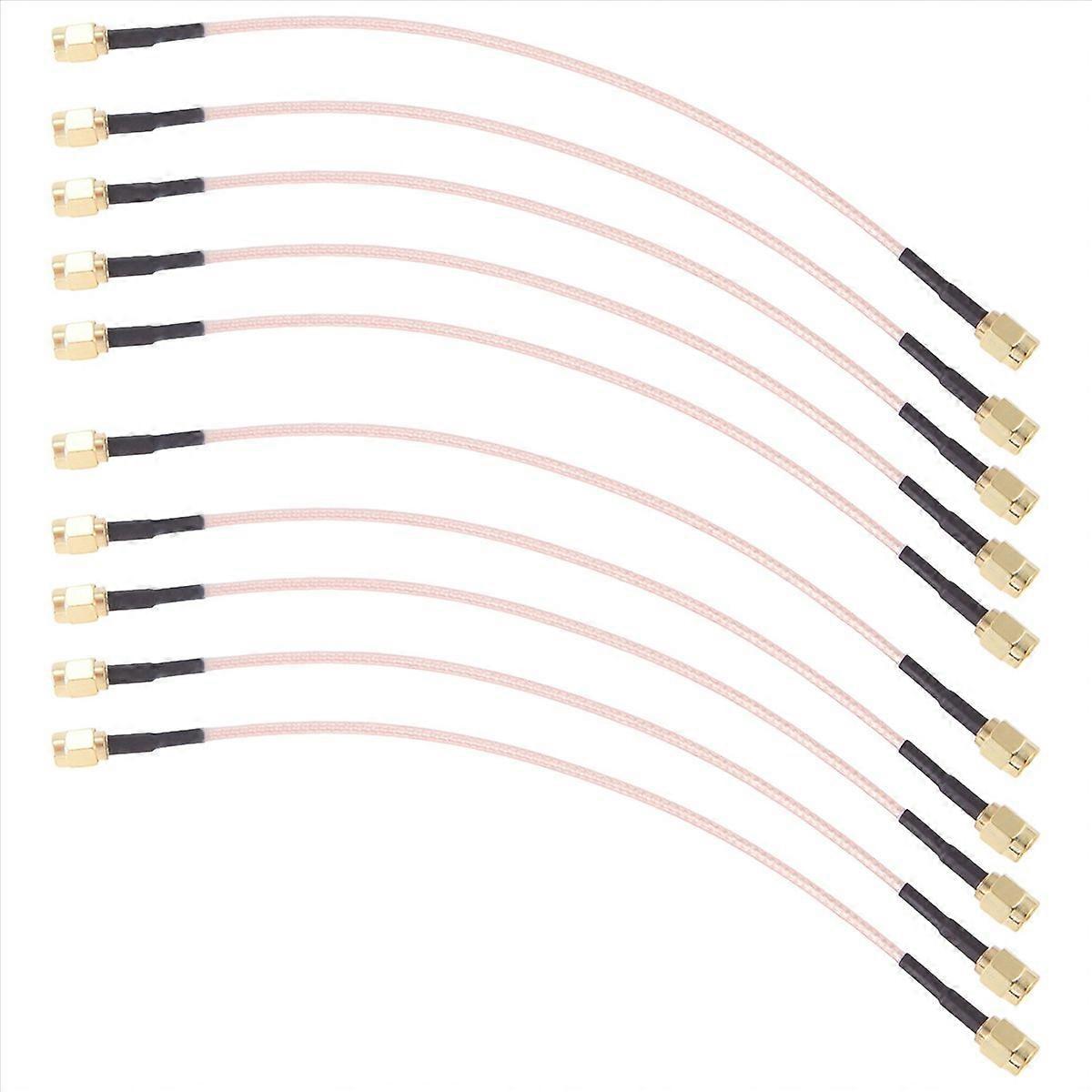 Stecker-zu-sma-stecker-koaxialkabel Mit Anschlusskabel, Stecker, Hf-adapter, Flexible Länge, Für Antennen Und Übertragung, Robuster Stecker.