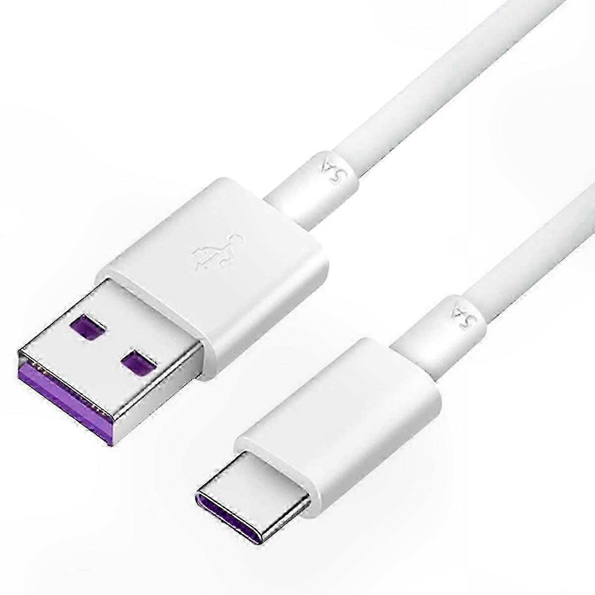 Usb-c-ladekabel Für P30 Pro, 22,5 W 5 A, Ultraschnelle Ladegeschwindigkeit, Kompatibel Mit Schnellladen, Geeignet Für Smartphones, Flexible Länge, Hochleistungs-stromkabel.