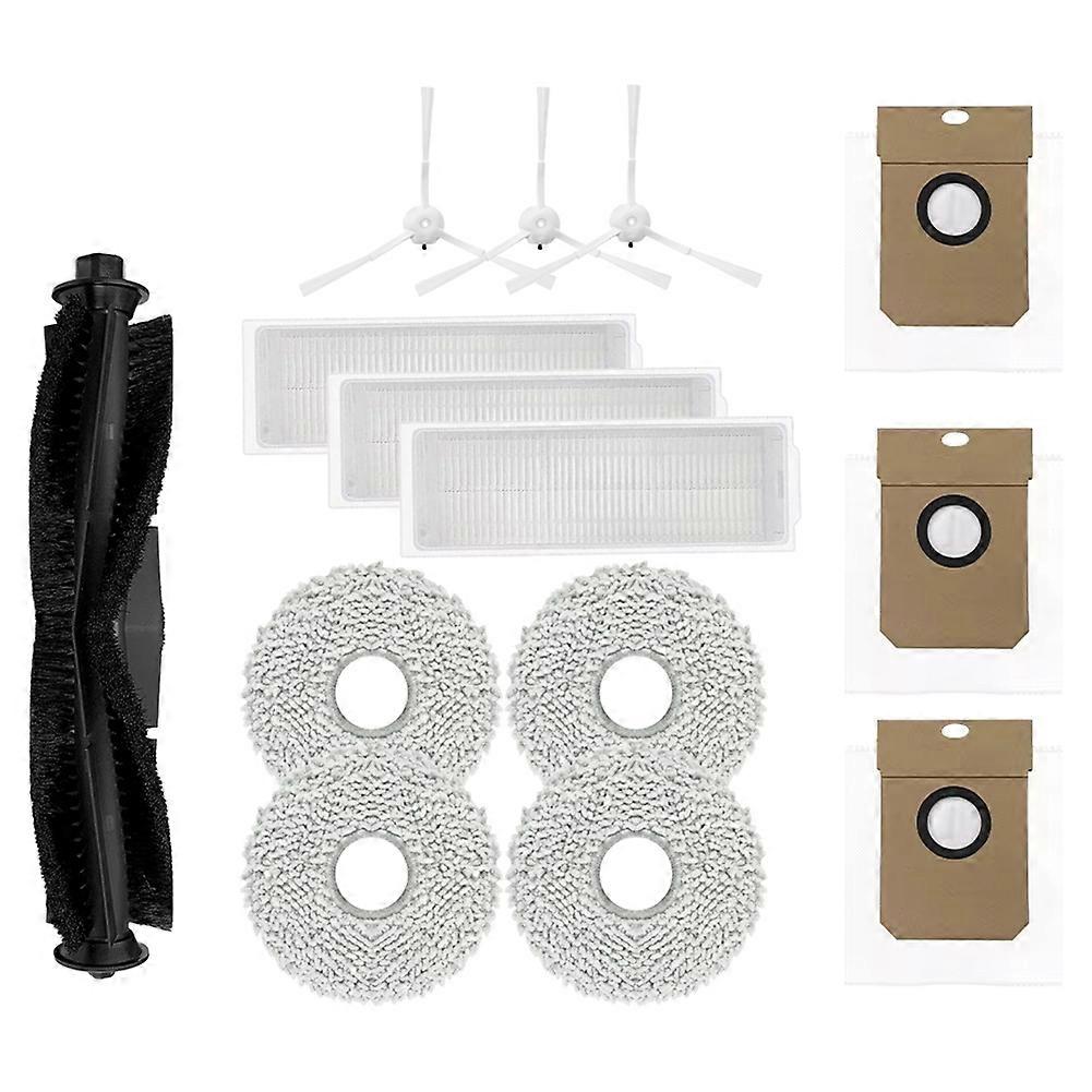 M9 Pro Max Miwhole Seitenbürste, Hepa-filter, Wischmopp Und Staubbeutel Für Saugroboter, Komplettes Ersatzteilset