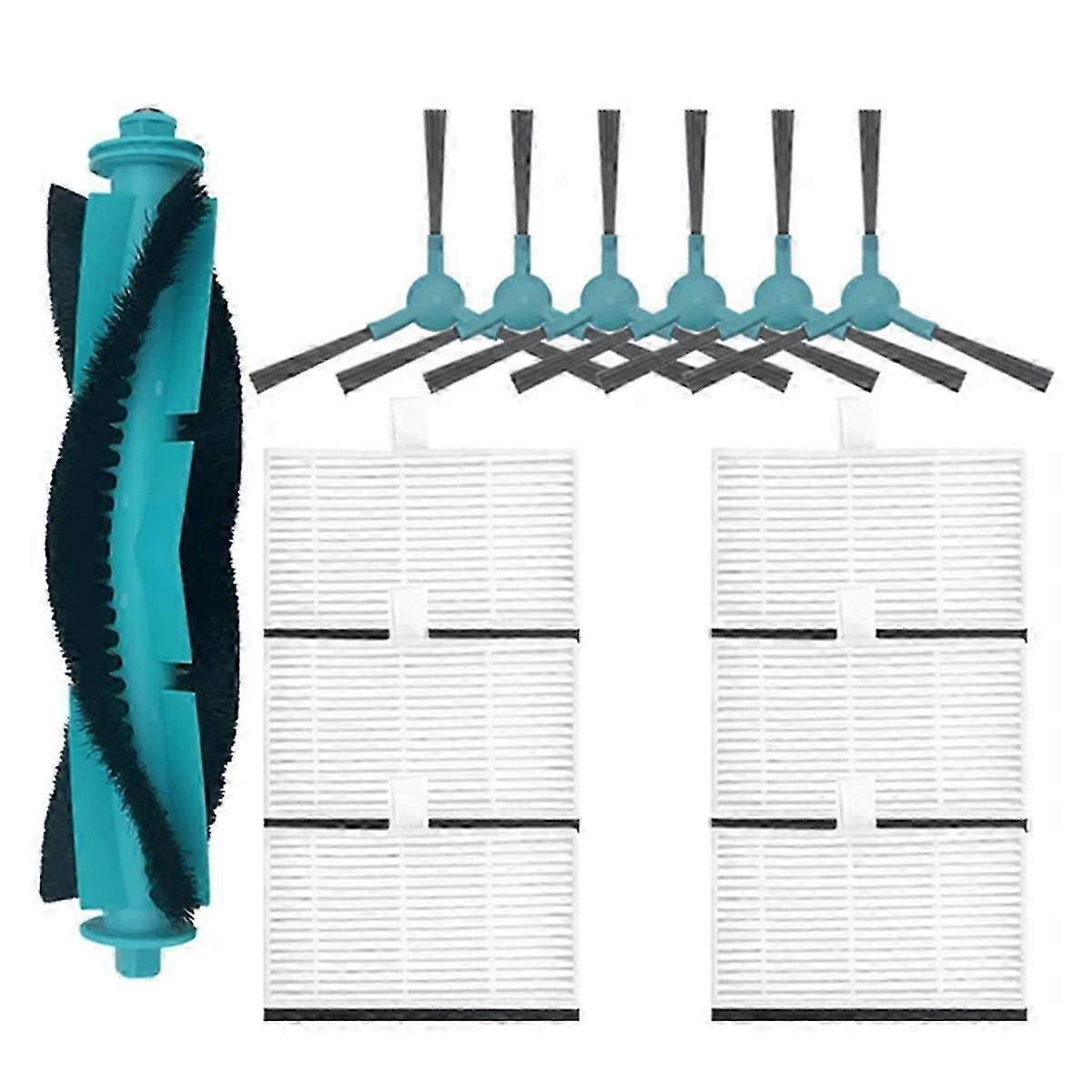 Set Mit 4 Seitenbürsten + Hochleistungs-hepa-filter Für Den Saugroboter 2499 Ultra, Kompatible Ersatzteile, Effiziente Reinigung Von Böden Und Teppichen, Langlebiges Zubehör Für Das Smart Home.