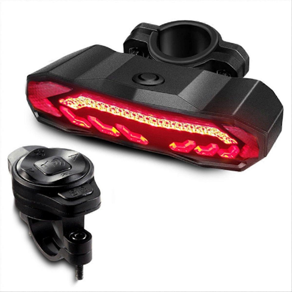 Rutschfestes Fahrradrücklicht Mit Wasserdichtem Led-alarm, Nachtsicherheitslicht Für Radfahrer, Robustes Lichtsignal, Wasserdichtes Schutzzubehör
