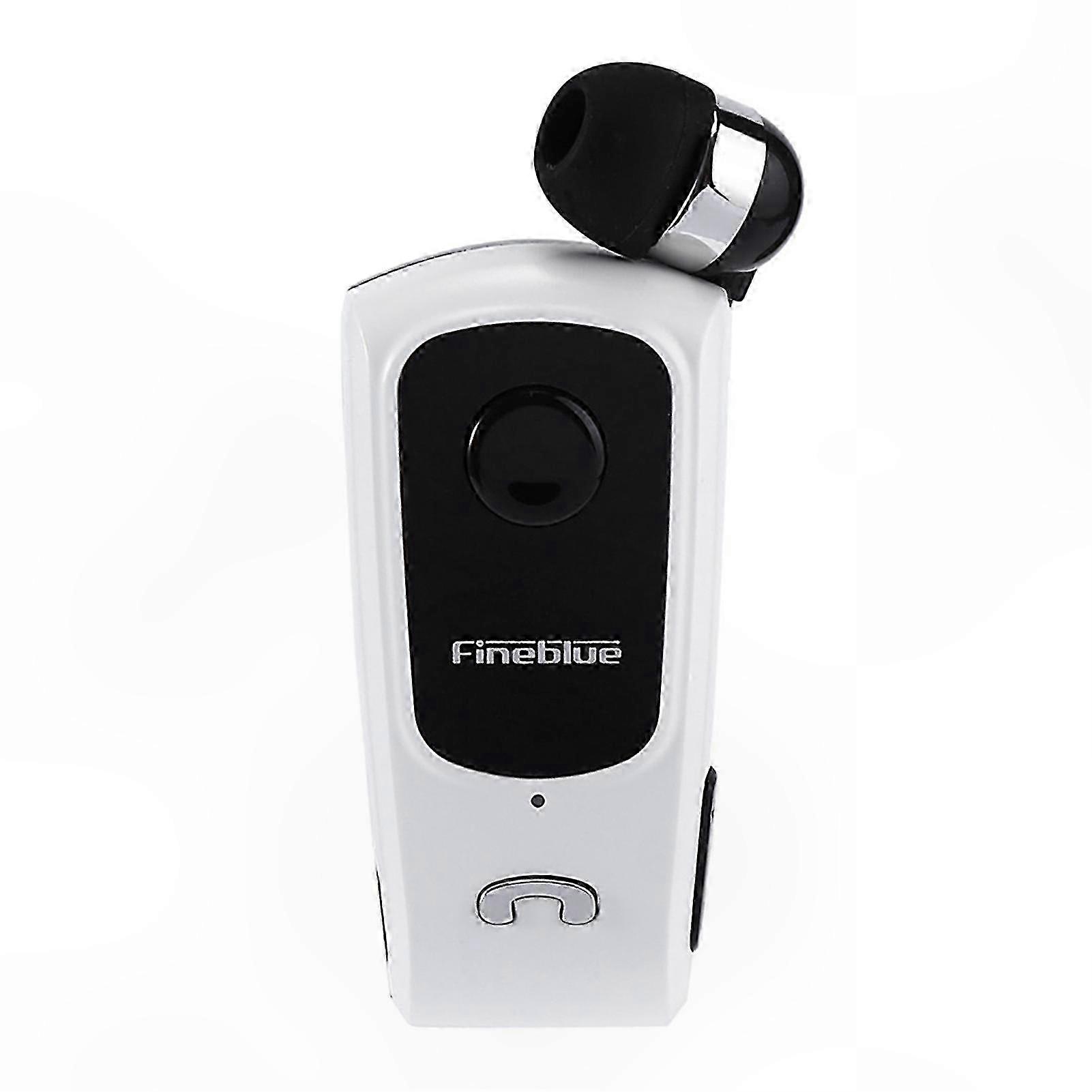 Mono-bluetooth-headset Mit Vibrationsalarm Und Nackenclip, Ideal Für Profis, Leichtes Kabelloses Headset, Professioneller Einsatz, Vibrationsbenachrichtigung, Nackenclip Inklusive, Langanhaltender Tra