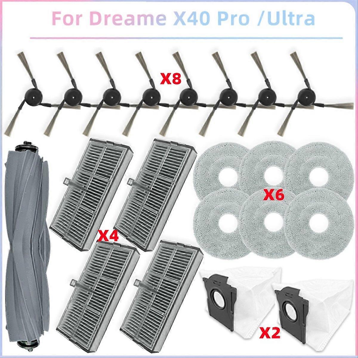 X40 Ultra / L40 Ultra Ersatz-hauptbürste Und Seitenbürste
