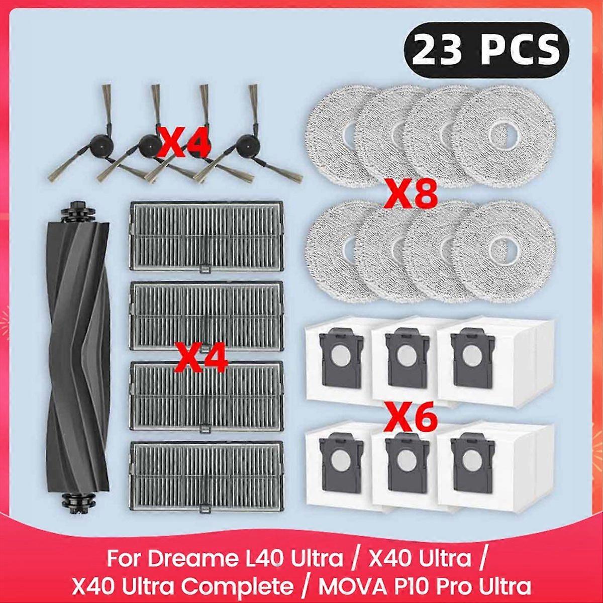 Ersatzfilter Und Staubbeutel Für L40 Ultra / X40 Ultra, Kompatible Ersatzteile
