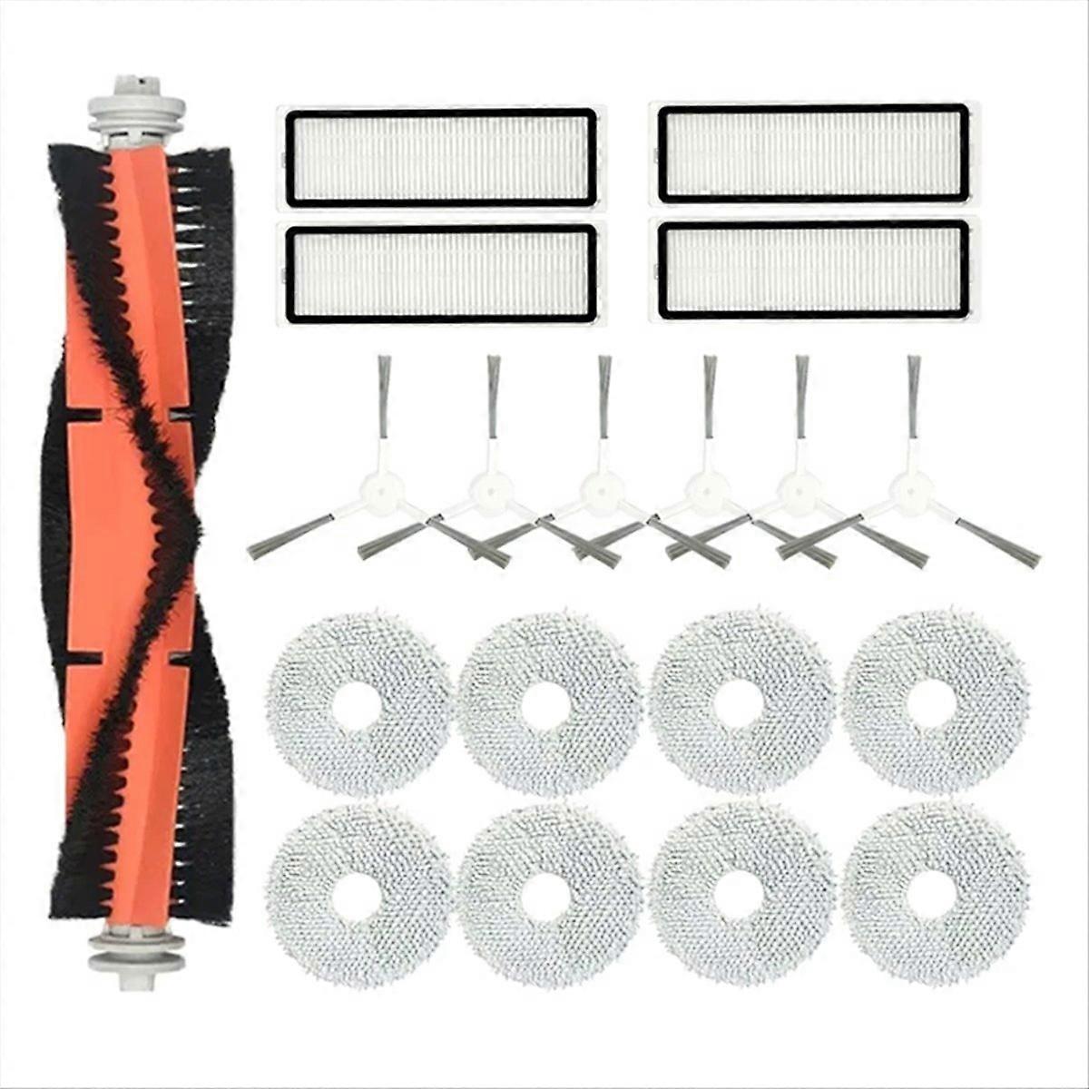 Saugroboter-set S10+/s10 Plus: Haupt- Und Seitenbürste + Hepa-filter, Kompatible Ersatzteile, Effiziente Reinigung, Ersatzteilset