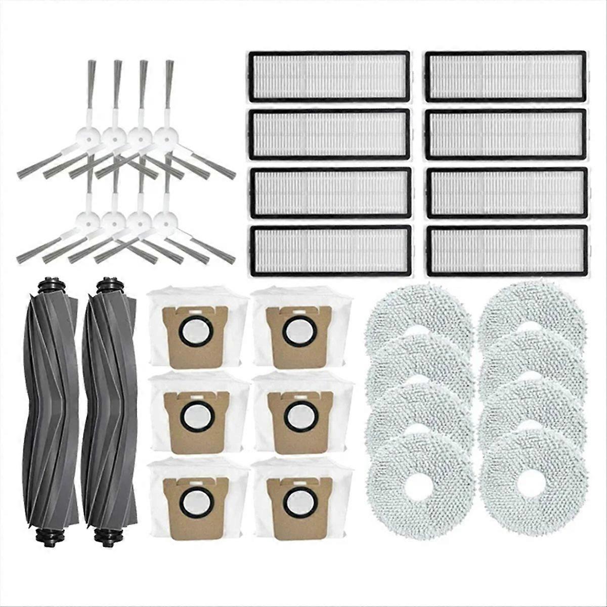 Seitenbürste, Filter, Wischmopp Und Staubbeutel Für Bot L10s Pro – Komplettes Wartungsset, Ersatzteile, Reinigungstuch, Staubbeutel, Kompatible Ersatzteile Für Saugroboter.