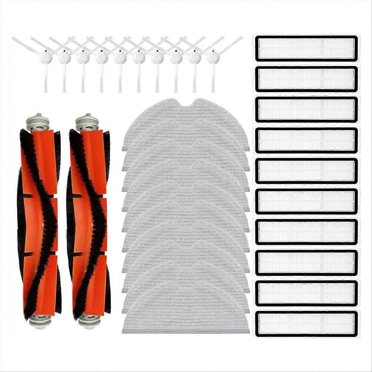 Saugroboter-set Mit Seitenbürste, Wischmopp Und Filter – Ersatzteil – Haushaltszubehör
