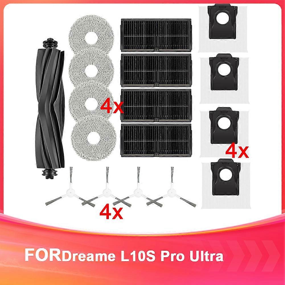 Hauptseitenbürste Für Den Saugroboter L10s Pro Ultra Heat, Kompatibles Ersatzteil, Rotierende Ersatzbürste, Effizientes Wartungszubehör, Ideal Für Die Tägliche Bodenreinigung.