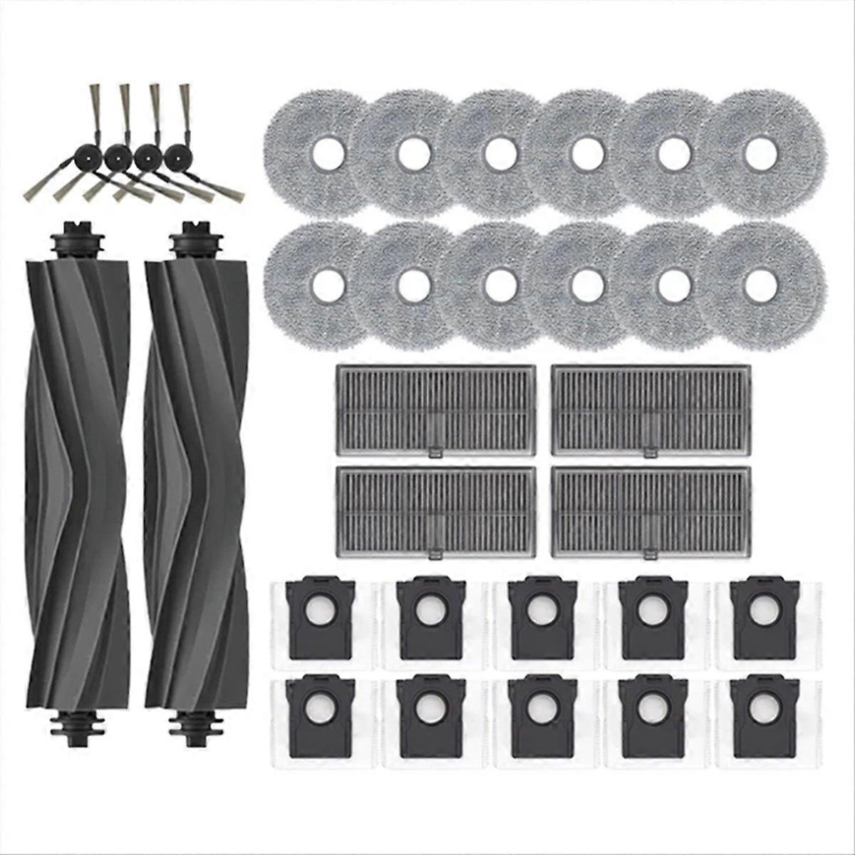 X40 Ultra Hauptmoppbürste, Hepa-filter, Mopp-staubbeutel, Reinigungsset