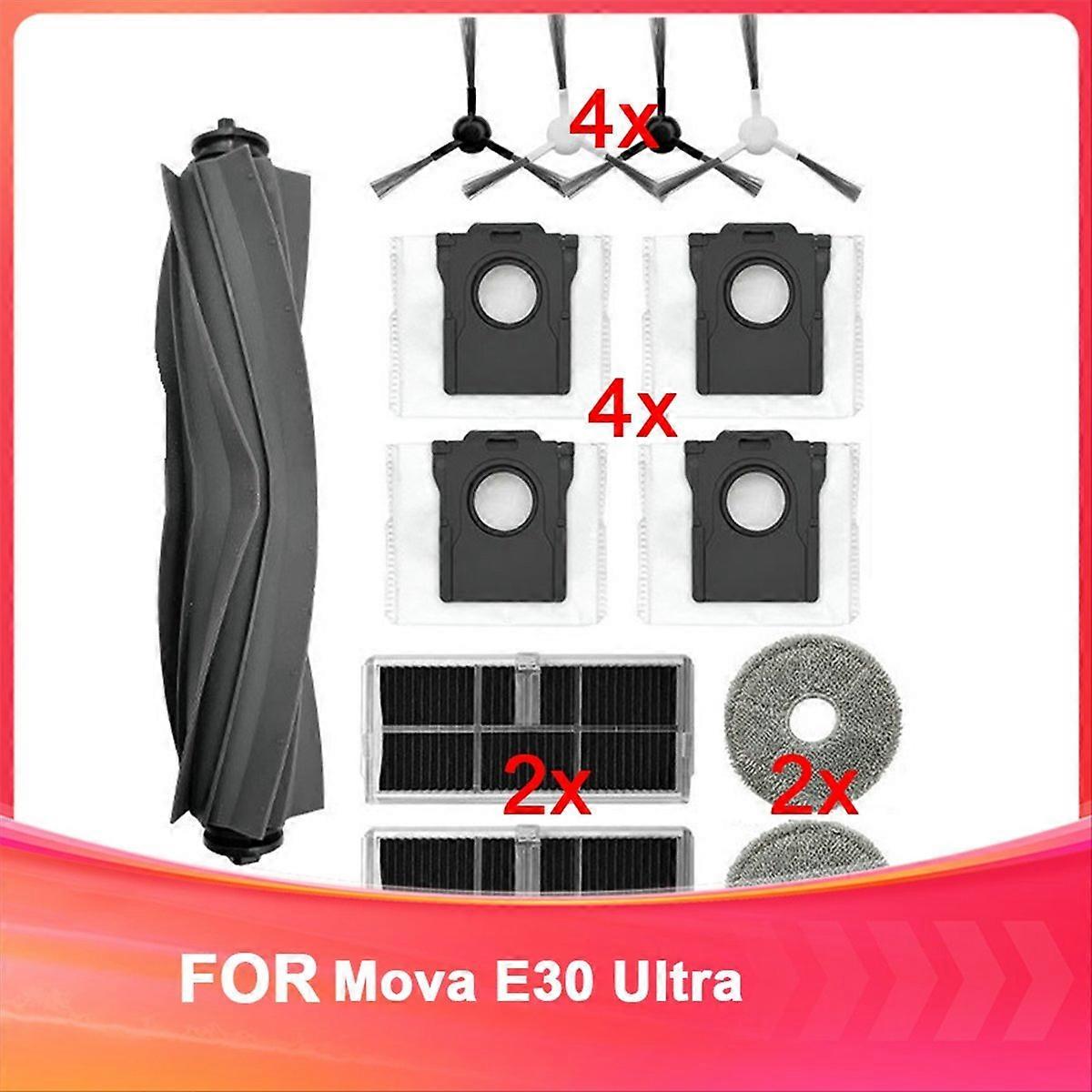 Zubehör Für Den Saugroboter E30 Ultra, Kompatible Ersatzteile, Komplettes Wartungsset