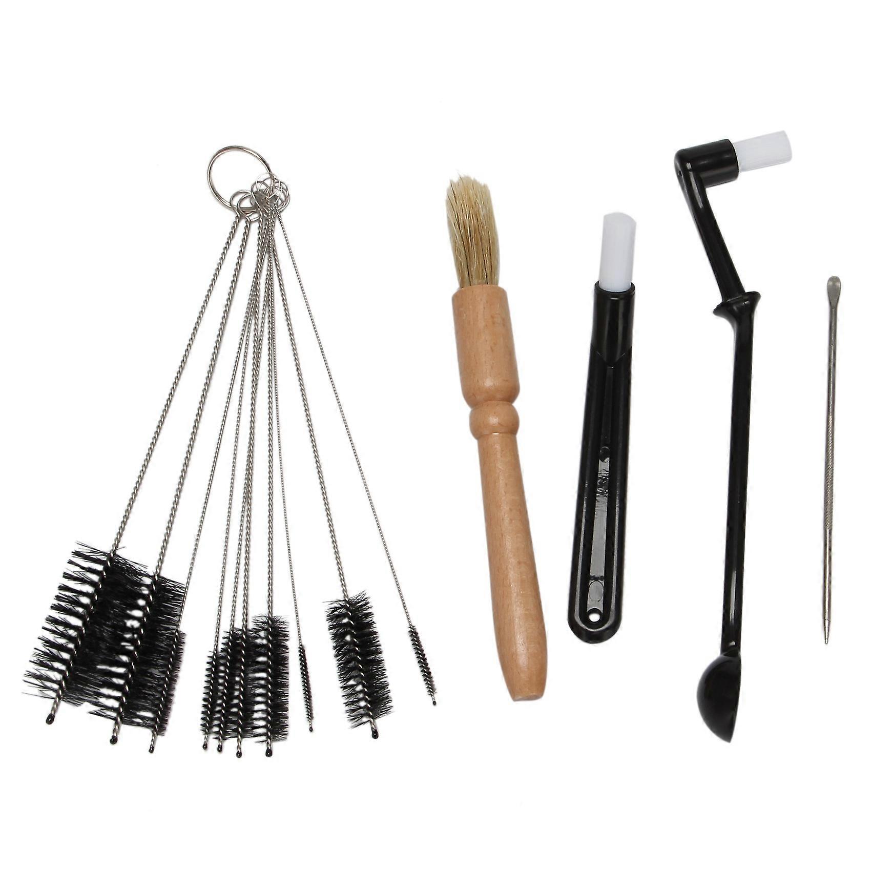 Komplettes Reinigungsset Für Kaffeemaschinen – 5-teilig: Mahlbürste, Multifunktions-reinigungsbürste, Wartungszubehör Für Perkolator Und Mahlwerk, Nachhaltiges Hygiene-set.