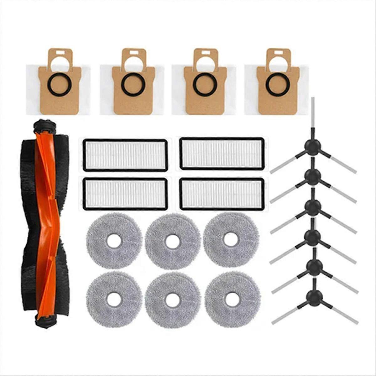 L20 Ultra, L30 Ultra, X20 Pro Hauptseitenbürste + Hepa-filter, Kompatible Ersatzteile, Reinigungsset Für Saugroboter