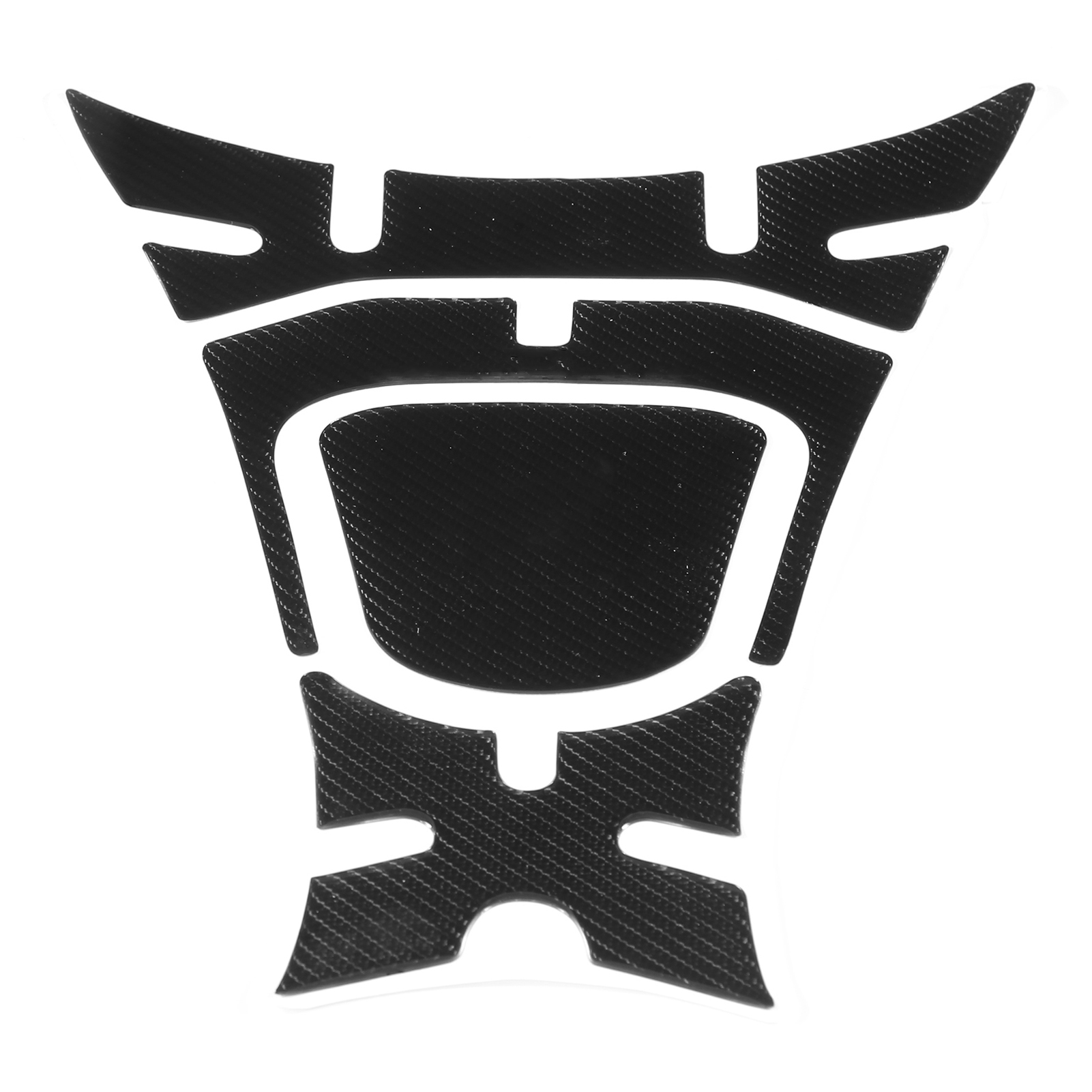 4-teiliges Carbonfaser-seitenaufkleber-set Für Öl-/kraftstofftank, Kompatibel Mit Honda Pcx125 150 (2018–2019), Carbon-aufkleber-set