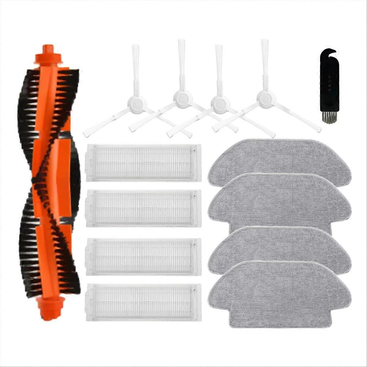 Saugroboter-set Mit Haupt- Und Seitenbürste, Filtern, Wischtüchern, Ersatzteilen Und Zubehör Für Die Automatische Reinigung, Komplettes Bodenreinigungsset
