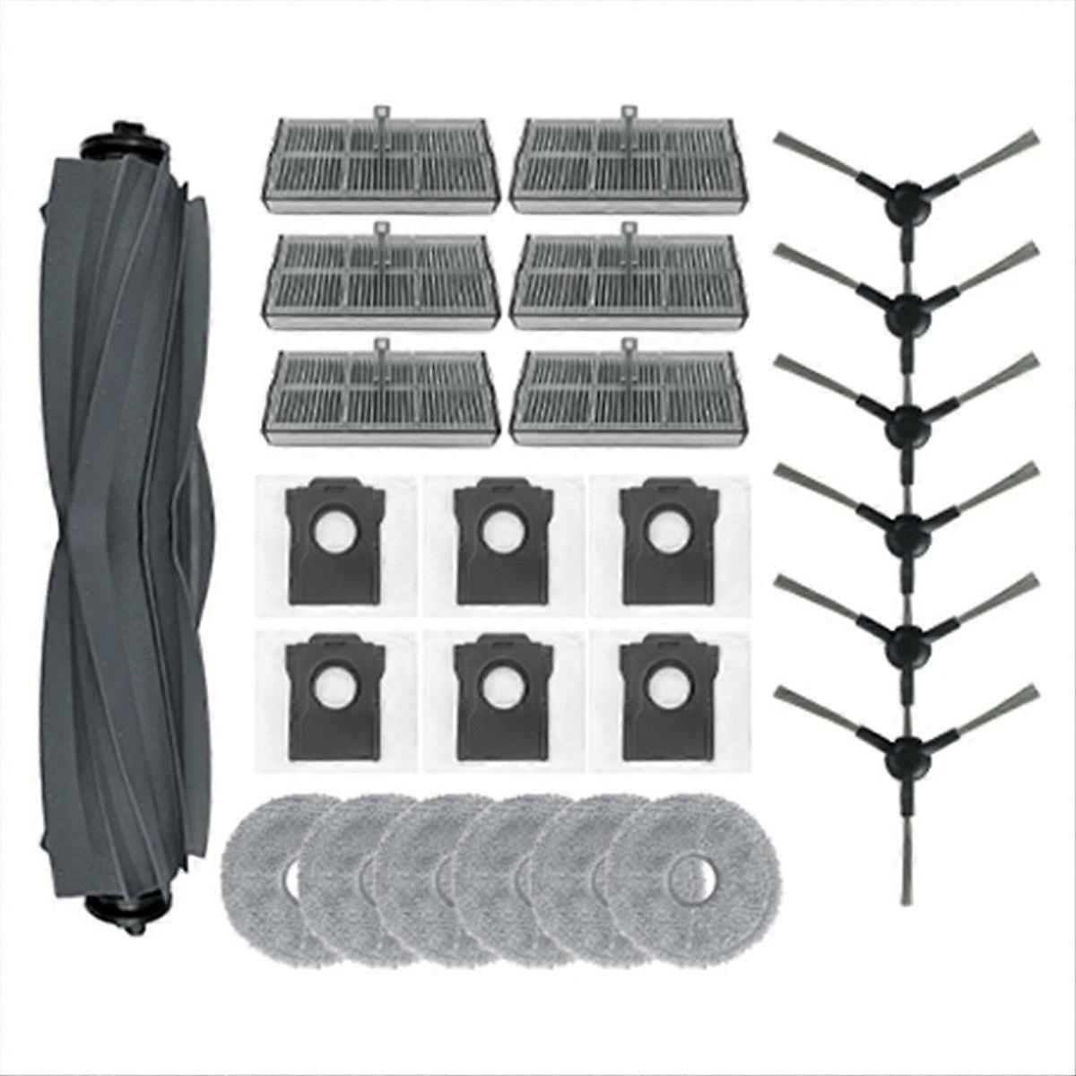 Hauptbürste + Filter Für Den Saugroboter L10s Pro Ultra, Kompatible Ersatzteile, Wartungsset, Einfacher Austausch, Hohe Effizienz, Set Mit 2 Zubehörteilen.
