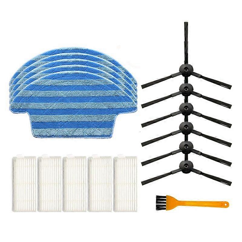 V55 Pro Ersatzteilset: Seitenbürste, Mopp, Tücher Und Hepa-filter