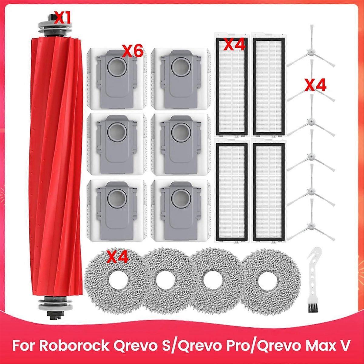 Ersatzteilset Für Qrevo S, Qrevo Pro Und Qrevo Max V Saugroboter – Kompatible Ersatzteile, Reinigungszubehör, Ersatzteilset, Filter Und Bürsten, Für Den Hausgebrauch