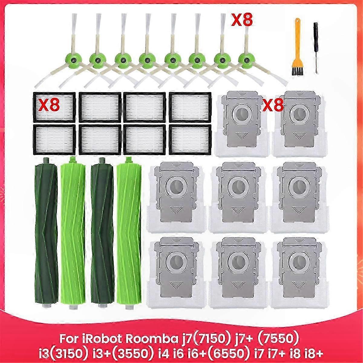 Ersatzteile Für Saugroboter J7, J7+, I3, I3+, I4, I6, I6+, I7, I7+, I8, I8+ - Kompatible Ersatzteile