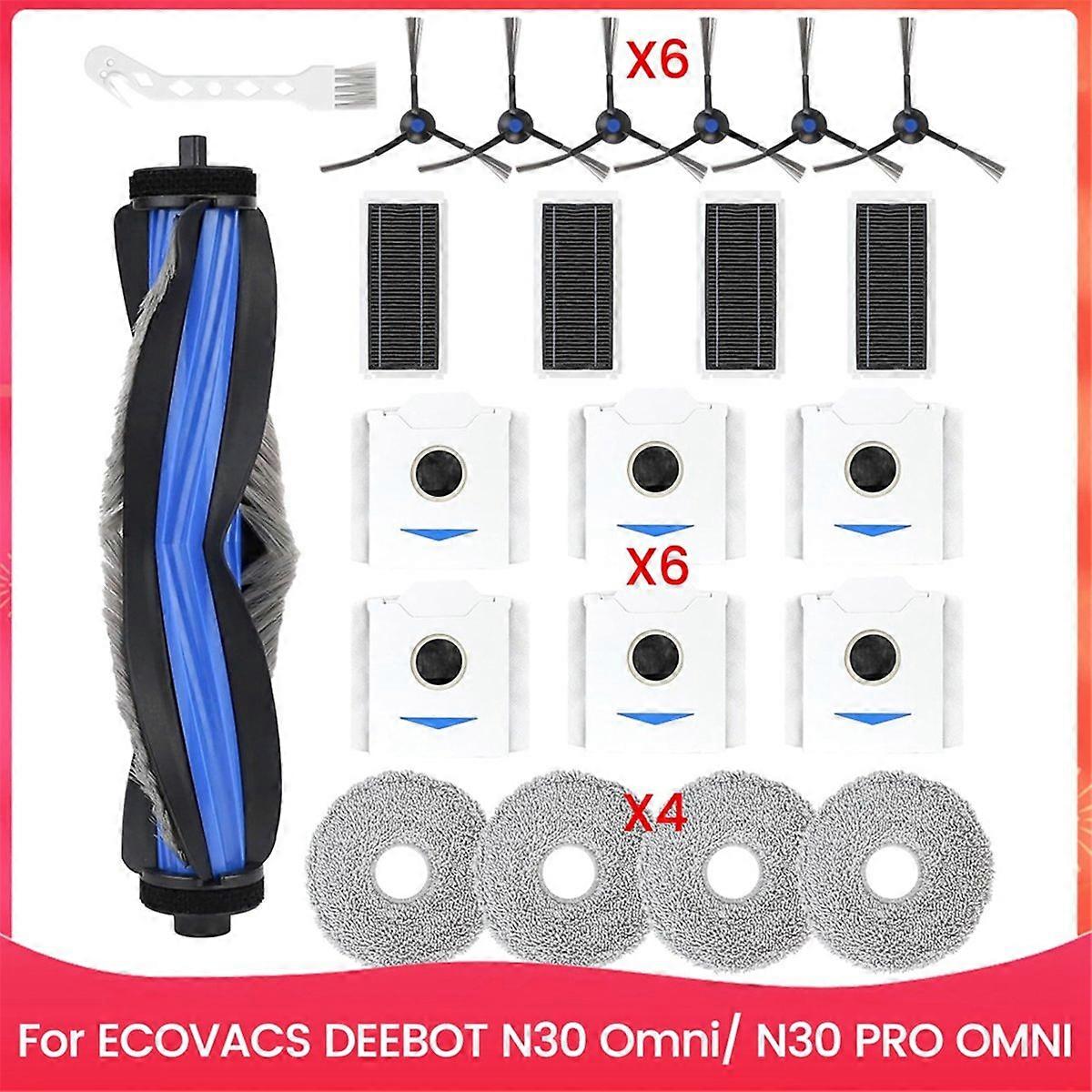 Ersatzteile Und Zubehör Für Die Automatischen Reinigungsroboter N30 Omni Und N30 Pro Omni, Kompatibel Mit Den Modellen N30 Omni Und N30 Pro Omni