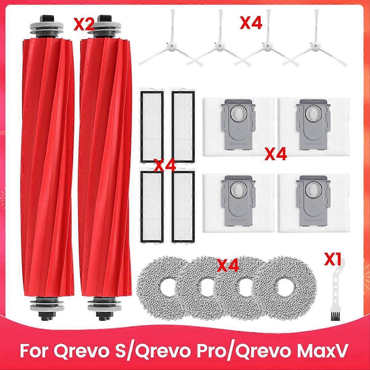 Set Mit 2 Ersatzfiltern Für Die Saugroboter Qrevo S, Pro Und Maxv – Kompatibel Mit Dem Qrevo-modell, Hocheffiziente Ersatzteile