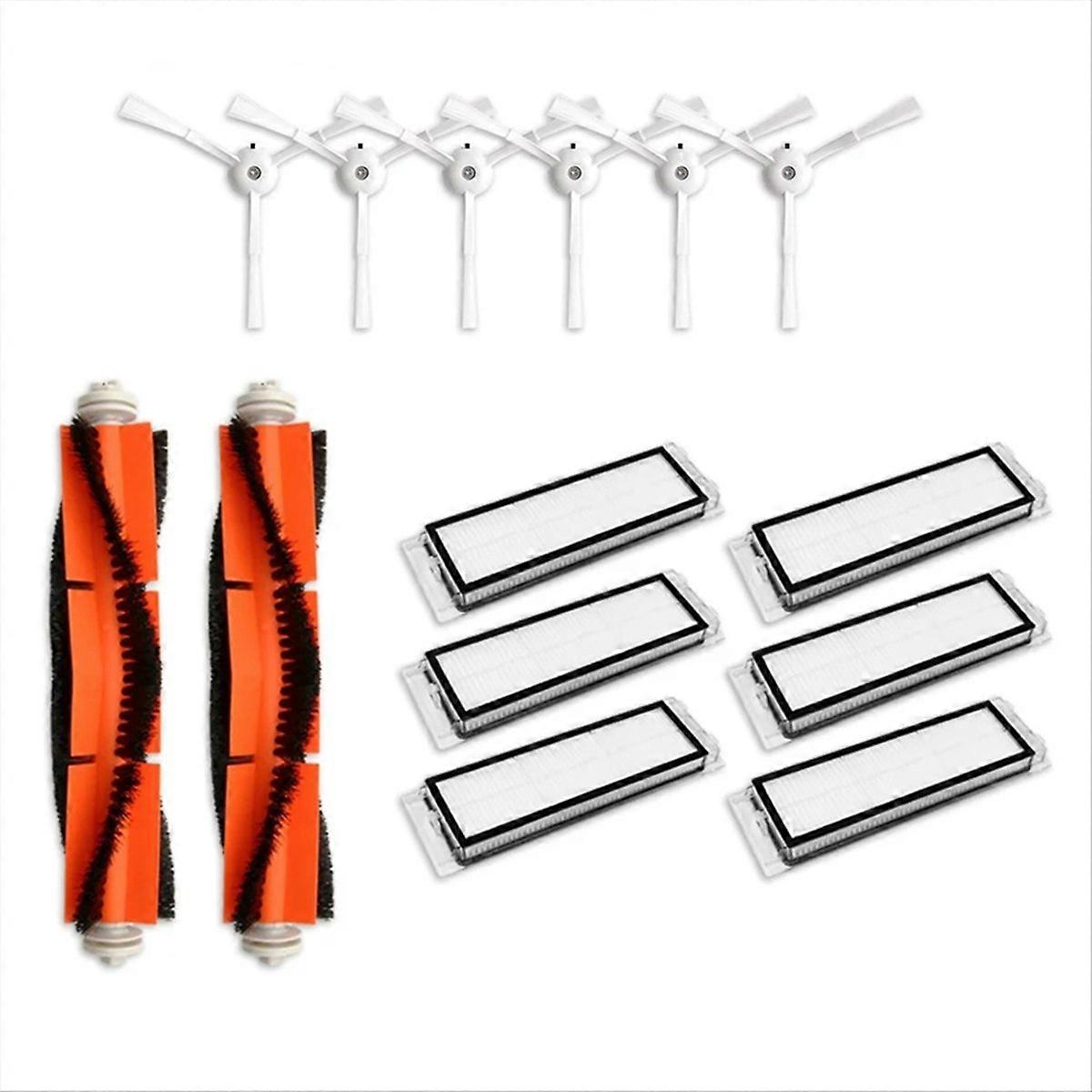 Set Mit 3 Seitenbürsten + Hepa-filter Für Den Xiaowa Lite Saugroboter, Ersatzteile, Effiziente Reinigung, Kompatibel Mit Dem Xiaowa Lite Modell