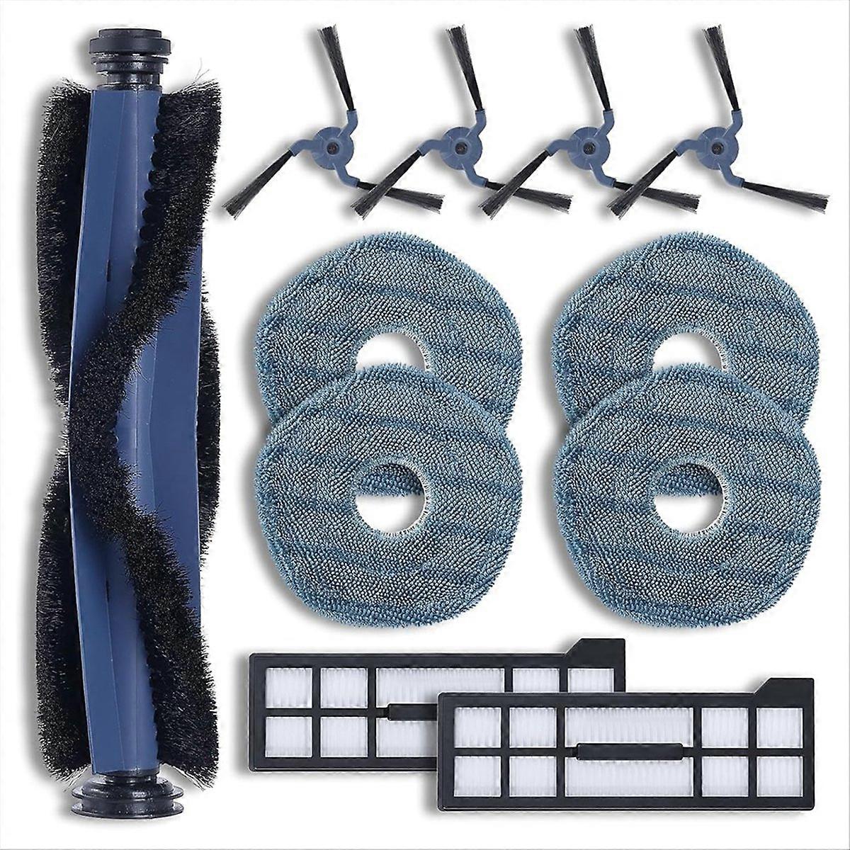 Hauptseitenbürste Für X10 Pro Omni Saugroboter, Kompatibles Ersatzteil, Robuste Reinigungsbürste, Unverzichtbares Ersatzteil, Für Den Täglichen Gebrauch, Einfache Bodenpflege, Farblich Abgestimmt, Ein
