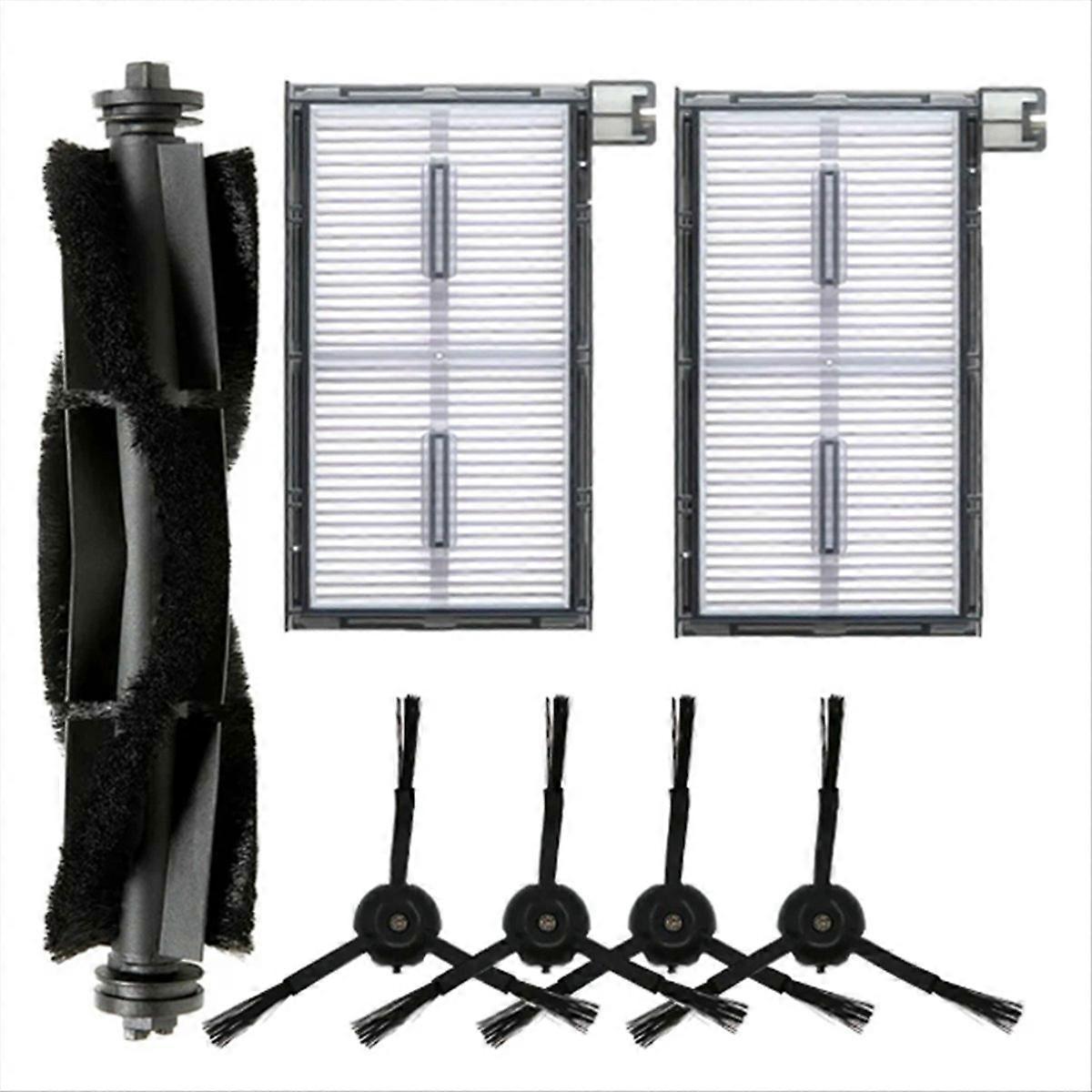 7-teiliges Set Für X8 Pro: Hauptbürste, Seitenbürsten Und Ersatzteile