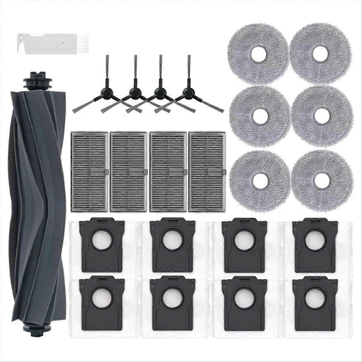 X30 Seitenbürste, Filter, Wischmopp, Staubbeutel, Wartungsset Für Saugroboter