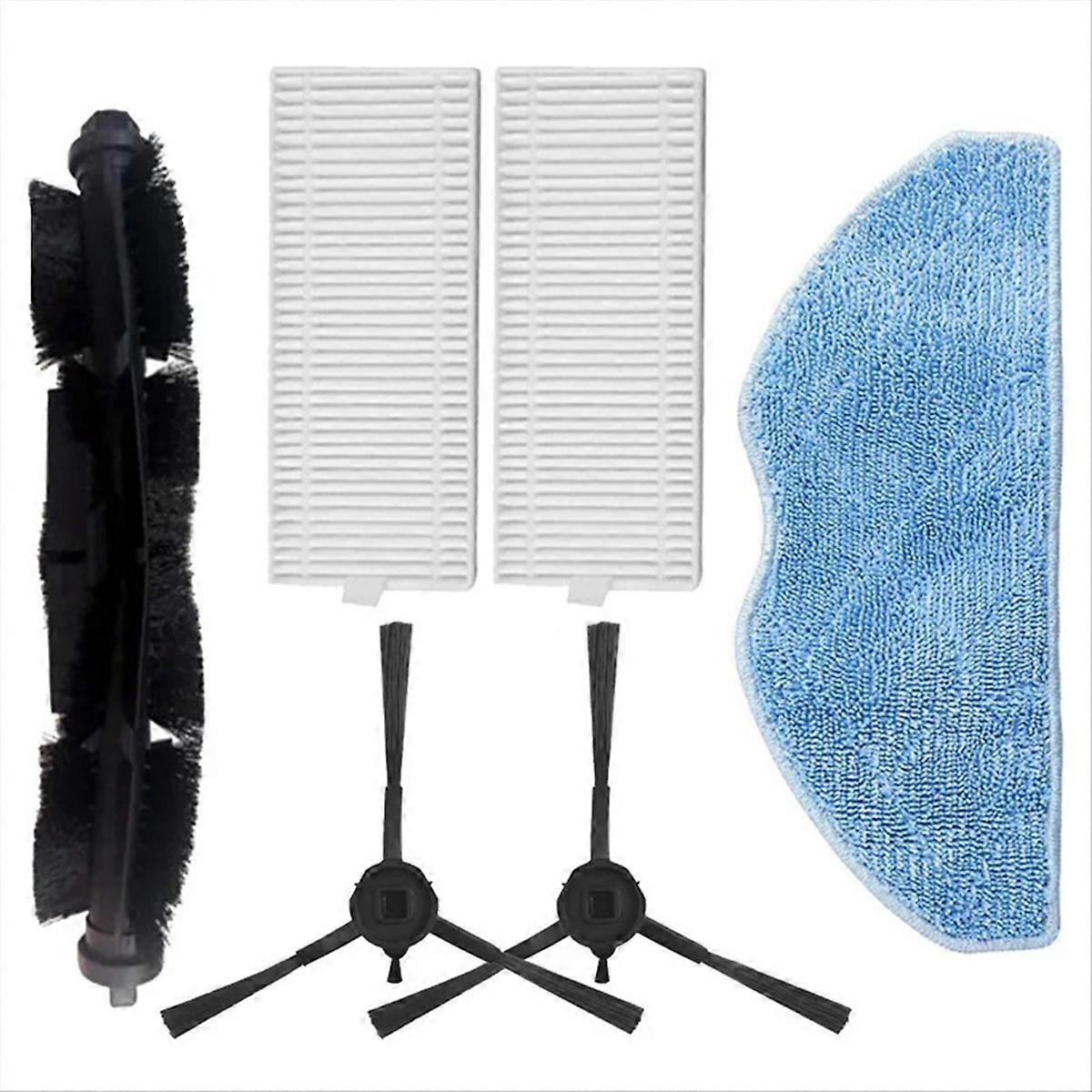 Zubehörset Für X-plorer Saugroboter – Ersatzteile, Wartungsset, Kompatibel Mit Automatischer Reinigung, Komplettpaket Für Wischmopp Und Bürsten, Ideal Für Hartböden Und Teppiche.
