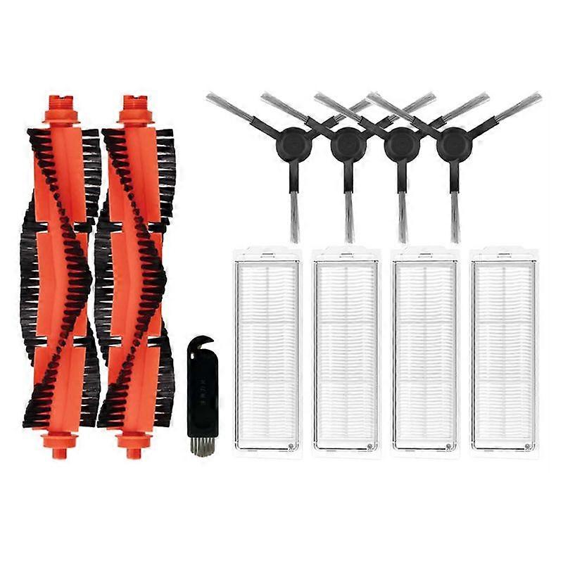 Mi Robot 2s/mop P/pro Reinigungsset: Seitenbürste + Hepa-filter, Ersatzteile, Wartungsset Für Saugroboter, Kompatibles Xiaomi-zubehör, Effizientes Ersatzteilset
