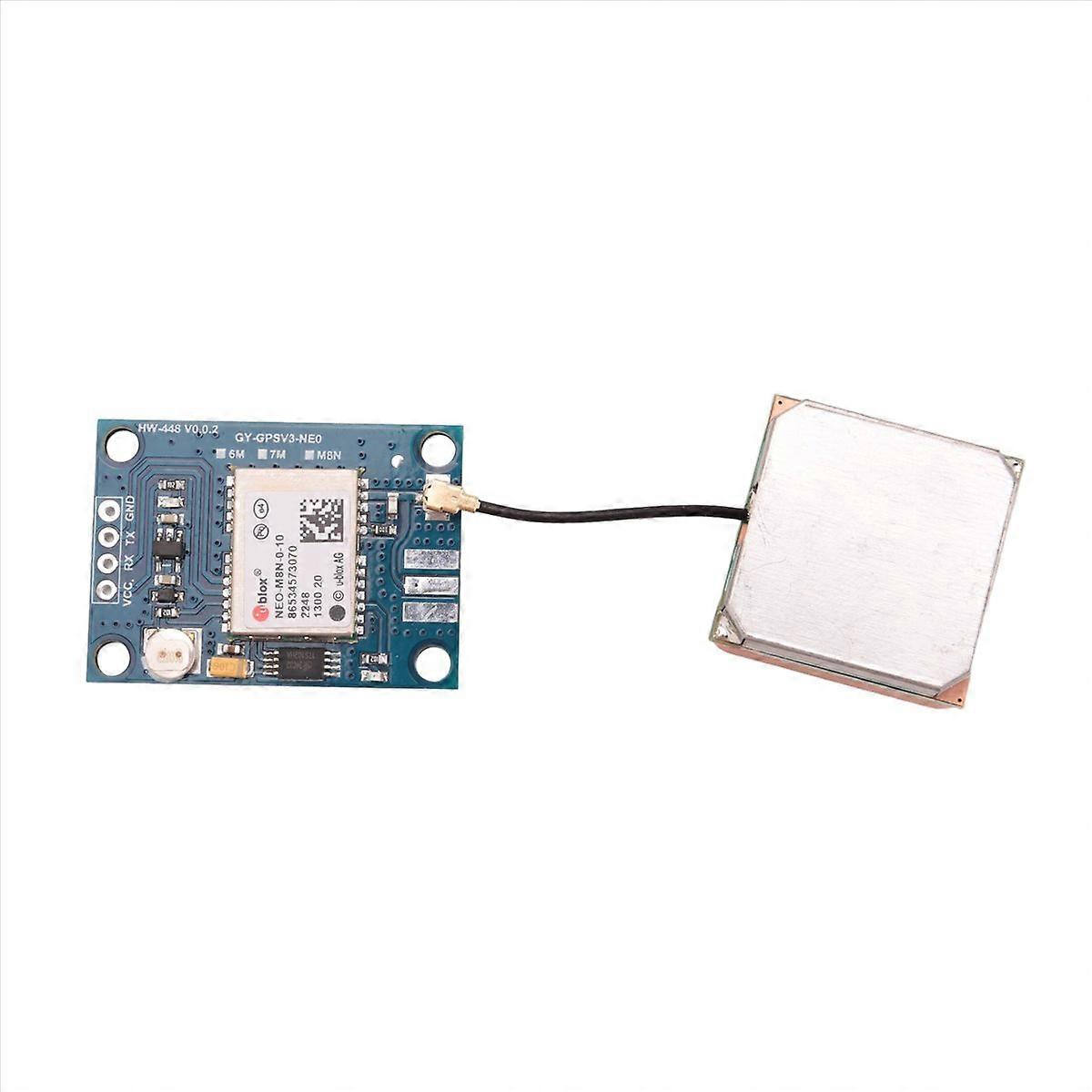 Neo-8m V2 Gps-modul Für Drohnen, Flugsteuerung, Hochempfindlicher Empfänger, Neo8mv2-chip, Präzise Navigation, Fc-kompatibel, Eingebaute Antenne, Geringer Stromverbrauch.