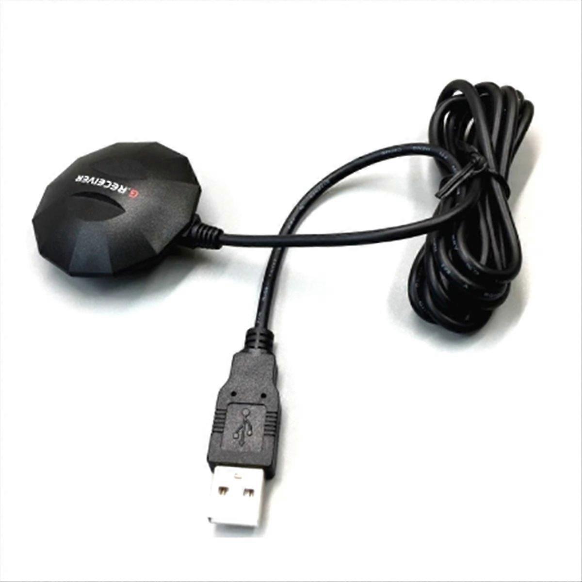 Usb-gnss-gps-empfänger Mit Integrierter Antenne, Kompatibler Ersatz Für Bu-353s4, Nmea-0183-protokoll, Hochpräzises Navigationsmodul Für Pc Und Laptop